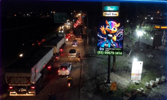 Painel LED Anel Viário - Fortaleza